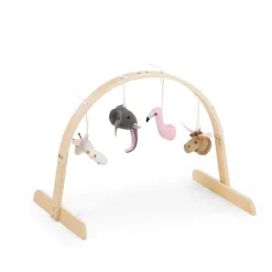 BÉABA Accessoires Transat<Arche Bébé Universel Rond - Bois - Naturel