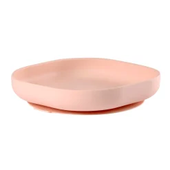 BÉABA Couverts Vaisselle Et Bavoirs<Assiette silicone ventouse Rose clair
