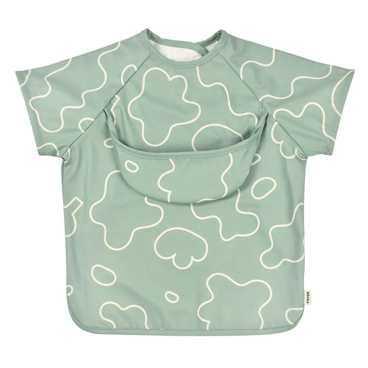 BÉABA Couverts Vaisselle Et Bavoirs<Bavoir à manches évolutif 2 en 1 Vert sauge