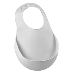 BÉABA Couverts Vaisselle Et Bavoirs<Bavoir silicone Gris clair