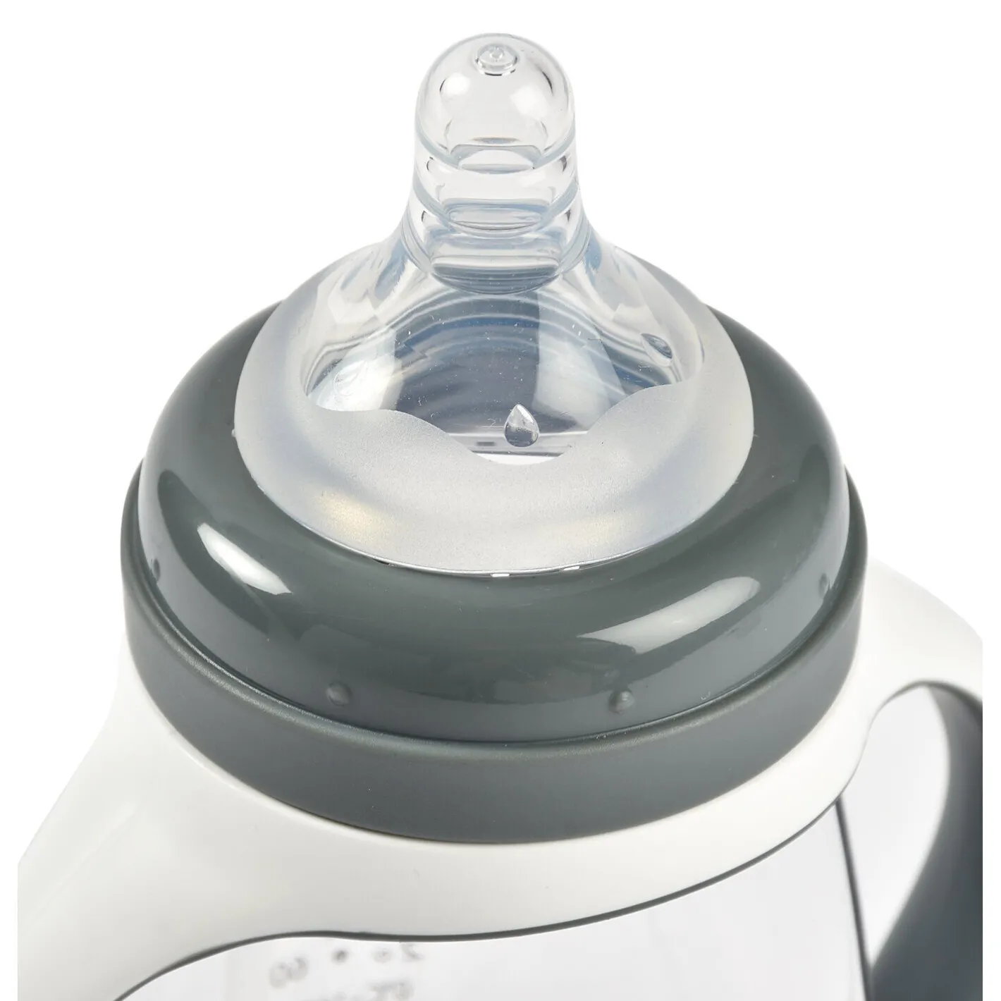BÉABA Biberons Et Accessoires<Biberon d'apprentissage 2 en 1 210ml Gris minéral