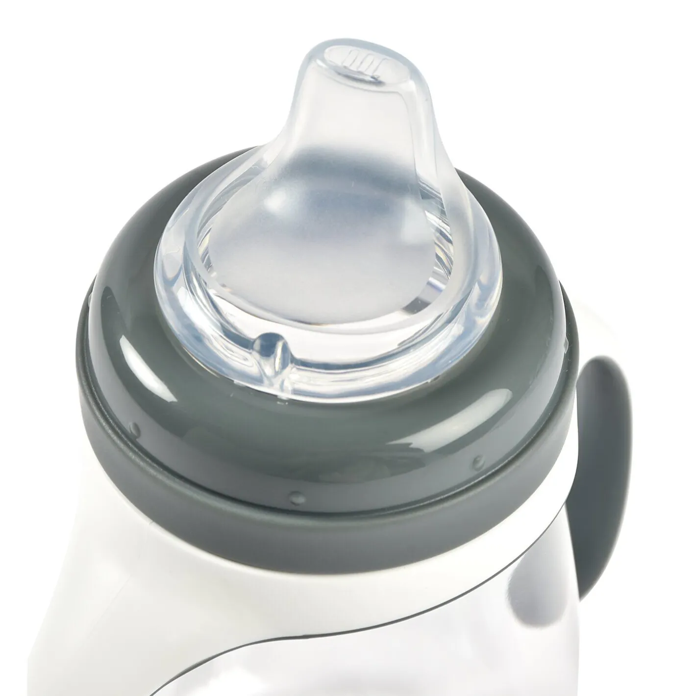 BÉABA Biberons Et Accessoires<Biberon d'apprentissage 2 en 1 210ml Gris minéral