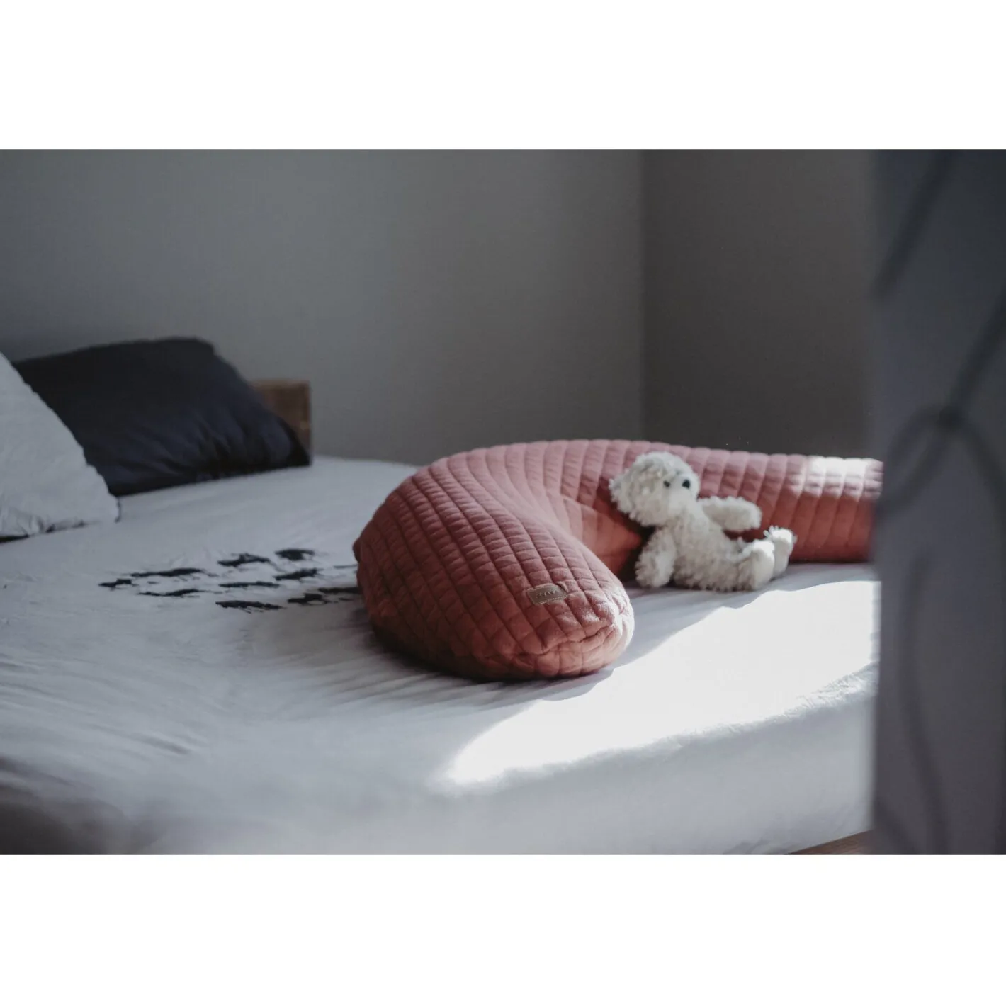 BÉABA Coussin D'allaitement<Big Flopsy™ Fleur de coton® Terracotta