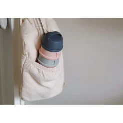 BÉABA Doseurs De Lait|Biberons Et Accessoires<Boîte doseuse de lait 4 compartiments empilables Gris/Rose