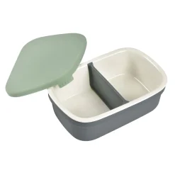 BÉABA Goûter Sain|Couverts Vaisselle Et Bavoirs<Boîte repas céramique Gris minéral/Vert sauge