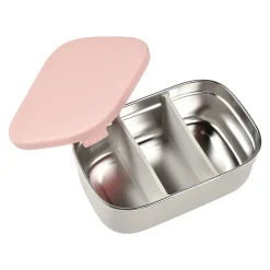 BÉABA Couverts Vaisselle Et Bavoirs|Goûter Sain<Boîte repas inox Rose poudré