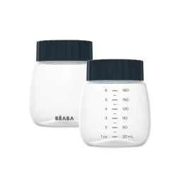 BÉABA Accessoires D'allaitement<Bouteilles de recueil et conservation pour lait maternel x2 - Tire-laits Double et Simple