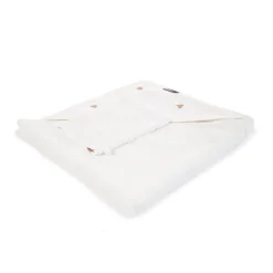 BÉABA Capes De Bain<Cape De Bain + Gant - 80x80 Cm - Jersey - Hearts