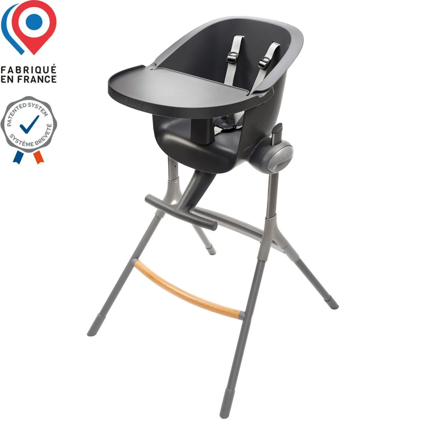 BÉABA Chaises Évolutives<Chaise Haute Evolutive Up and Down Gris foncé