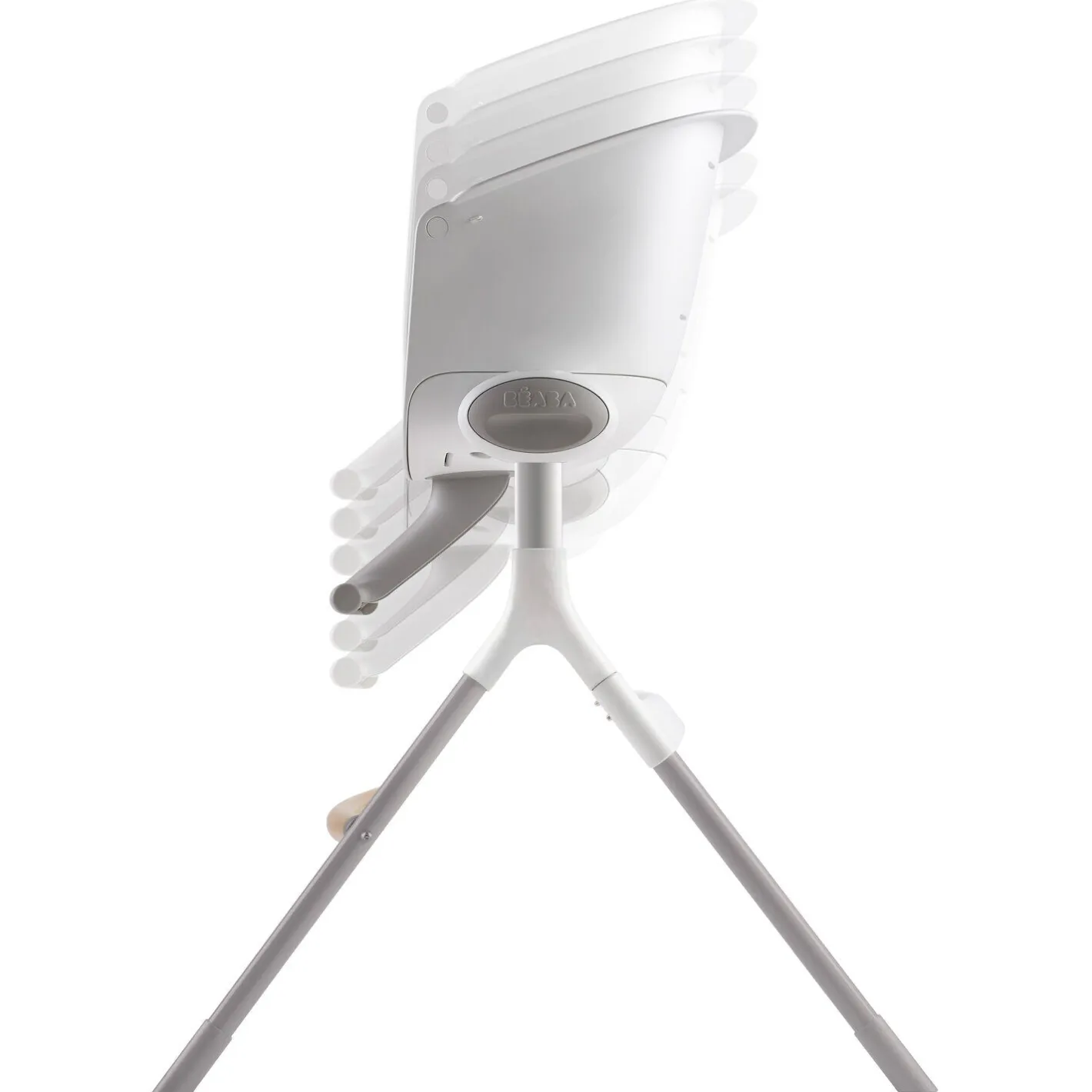 BÉABA Chaises Évolutives<Chaise haute évolutive Up and Down® Blanc/Gris