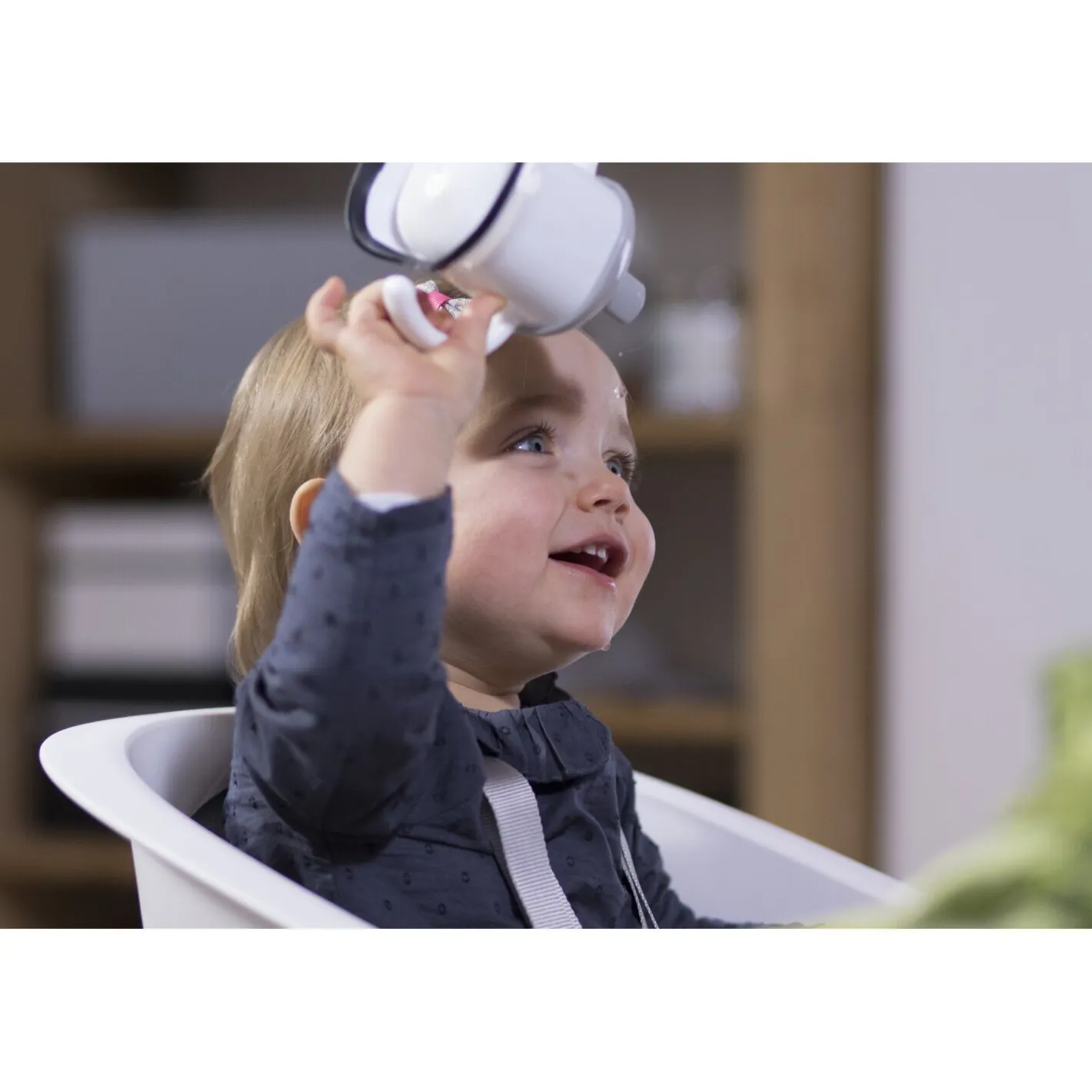 BÉABA Chaises Évolutives<Chaise haute évolutive Up and Down® Blanc/Gris