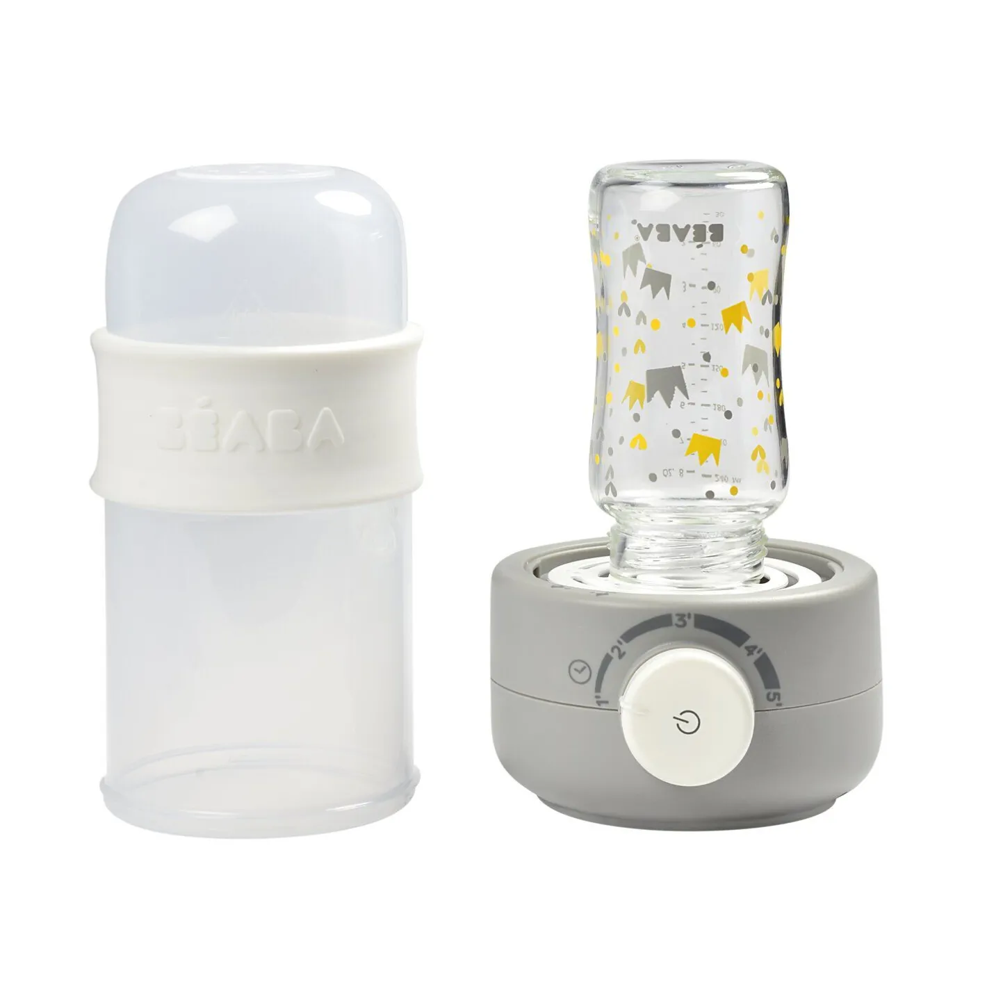 BÉABA Chauffe-biberon Et Préparateurs<Chauffe biberon Babymilk Second Gris