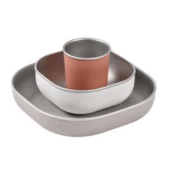 BÉABA Couverts Vaisselle Et Bavoirs<Coffret repas inox Terracotta