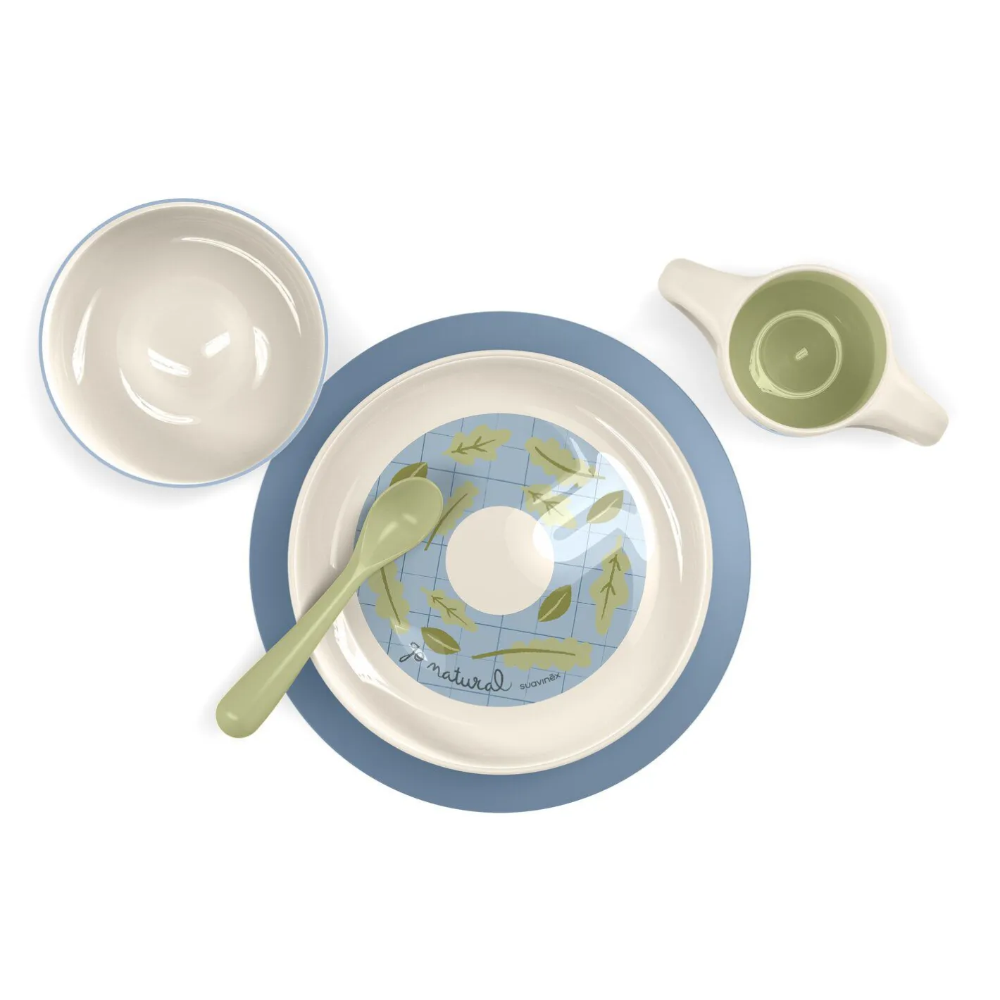 BÉABA Couverts Vaisselle Et Bavoirs<Coffret repas +6m