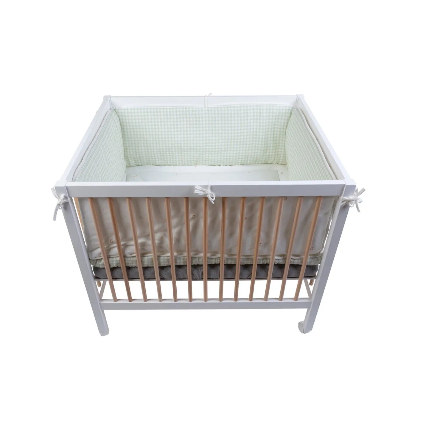 BÉABA Parcs Bébé Et Accessoires<Contour De Parc - 35x340 Cm - Jersey - Forêt - Mousseline Vi