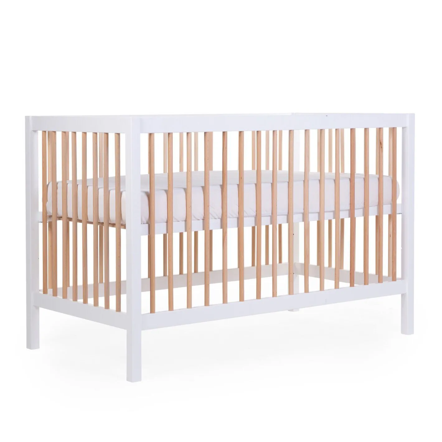 BÉABA Lits Évolutifs Et Cododos<COT 97 - Lit de bébé - 120x60Cm - Blanc Naturel