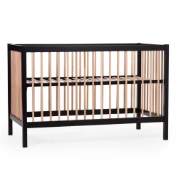 BÉABA Lits Évolutifs Et Cododos<COT 97 - Lit de bébé - 120x60Cm – Noir Naturel