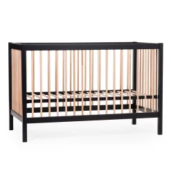 BÉABA Lits Évolutifs Et Cododos<COT 97 - Lit de bébé - 120x60Cm – Noir Naturel
