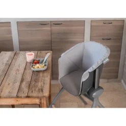 BÉABA Chaises Évolutives<Coussin d'assise Junior pour Chaise Haute Up and Down Gris