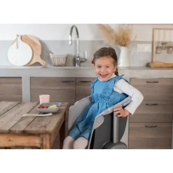 BÉABA Chaises Évolutives<Coussin d'assise Junior pour Chaise Haute Up and Down Gris