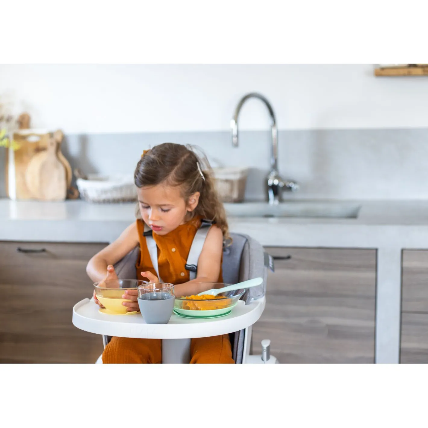 BÉABA Coussins Et Accessoires<Coussin d'assise pour chaise Haute Up and Down® Gris