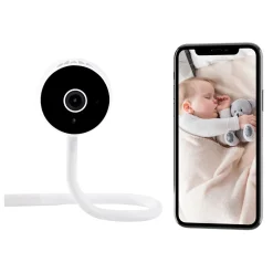 BÉABA Babyphone, Écoute-bébé<Ecoute bébé vidéo Zen Connect Blanc