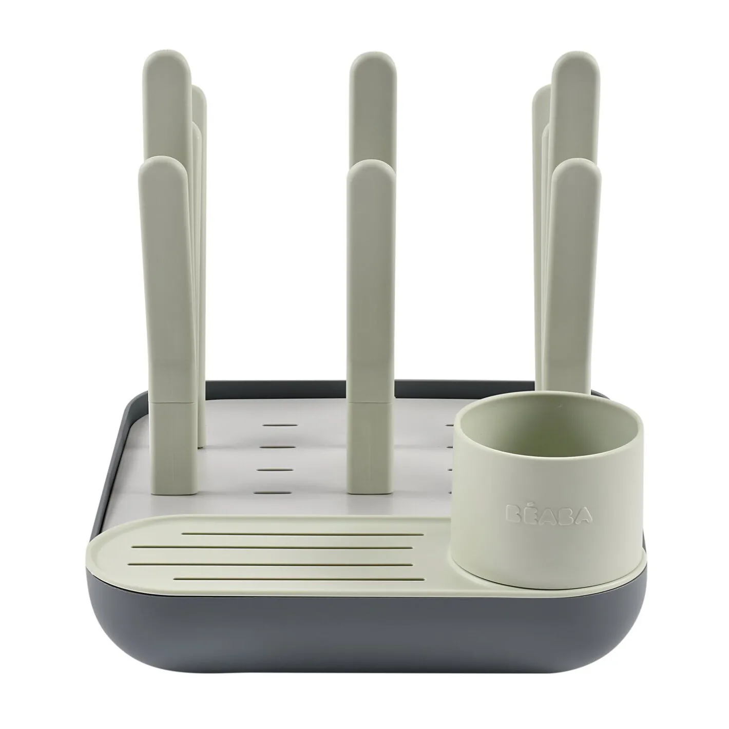 BÉABA Arbre À Biberons<Egoutte-biberons Forêt Vert de gris/ Gris Minéral