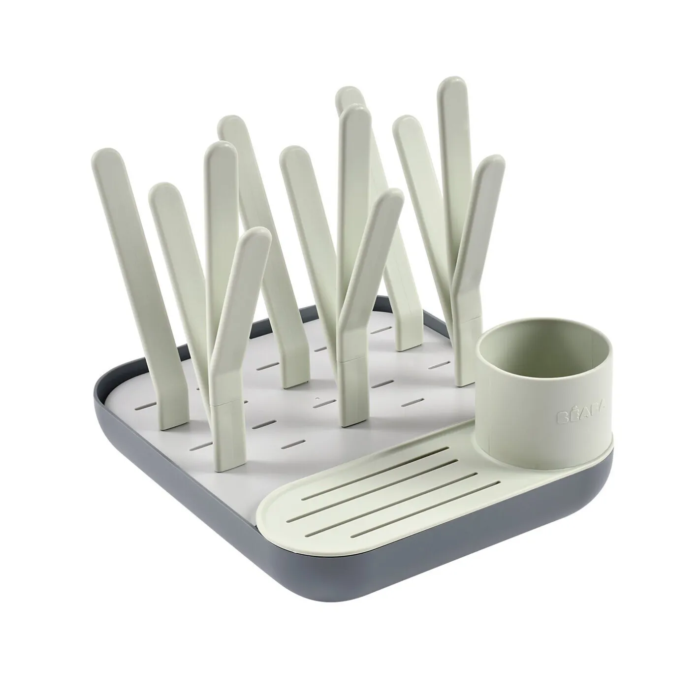 BÉABA Arbre À Biberons<Egoutte-biberons Forêt Vert de gris/ Gris Minéral