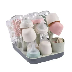 BÉABA Arbre À Biberons<Egoutte-biberons Forêt Vert de gris/ Gris Minéral