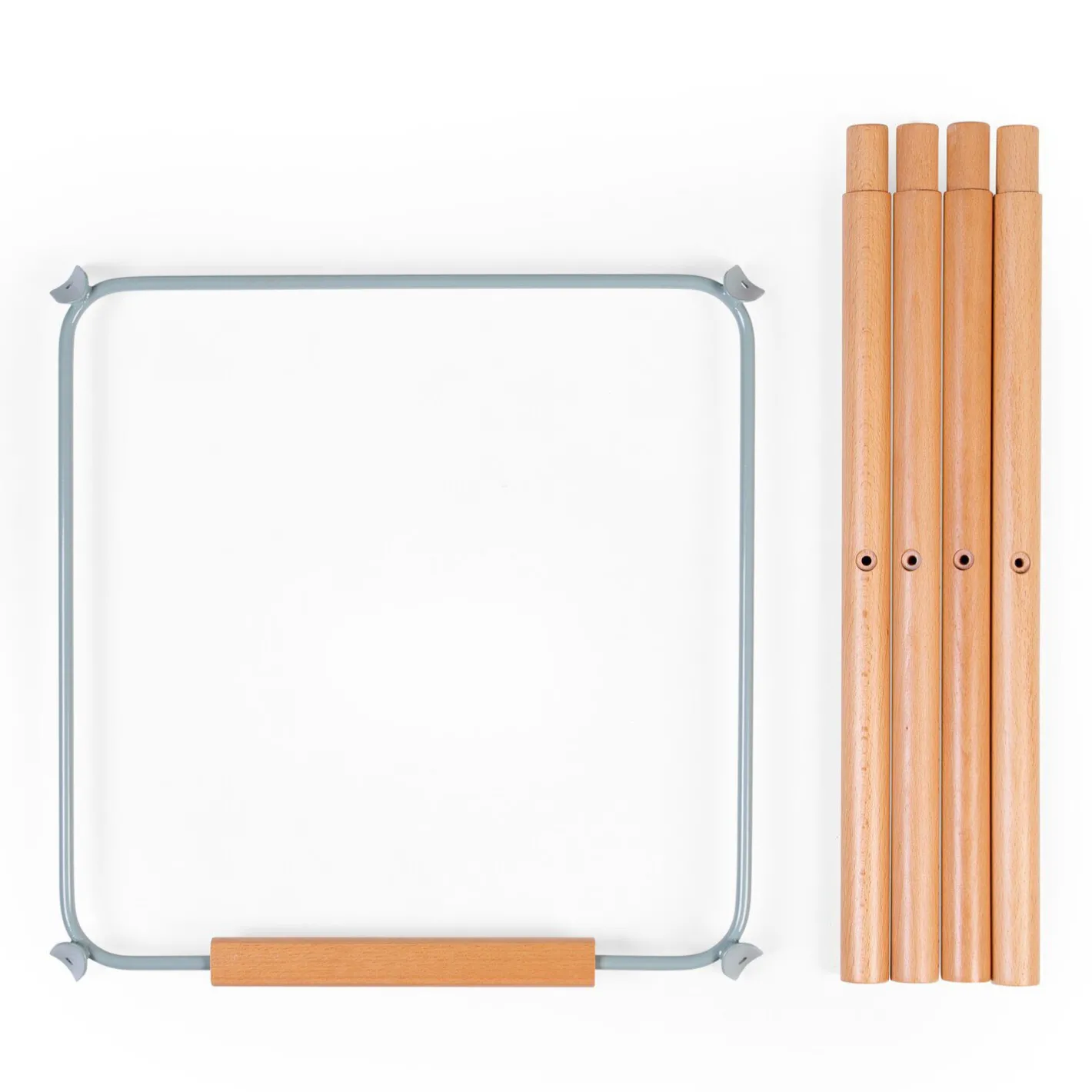 BÉABA Coussins Et Accessoires|Chaises En Bois<Evolu Extra Set De Pieds Longues + Repose Pieds - Bois - Men