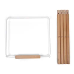 BÉABA Coussins Et Accessoires|Chaises En Bois<Evolu Extra Set De Pieds Longues + Repose Pieds - Bois - Bla