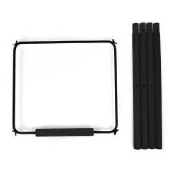 BÉABA Coussins Et Accessoires|Chaises En Bois<Evolu Extra Set De Pieds Longues + Repose Pieds - Bois - Noi