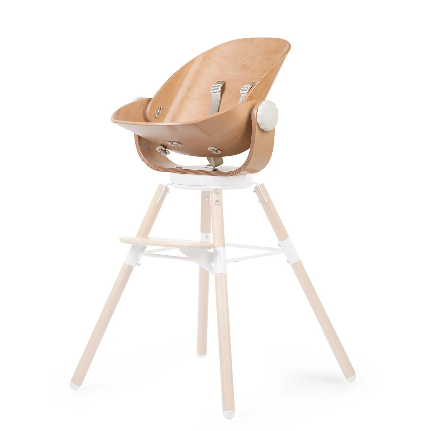 BÉABA Chaises Évolutives<Evolu Newborn Seat Pour Evolu 2 + One.80° - Bois - Blanc Nat