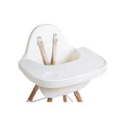 BÉABA Coussins Et Accessoires|Chaises Évolutives<Evolu Tablette De Chaise - Abs - Blanc + Napperon En Silicon