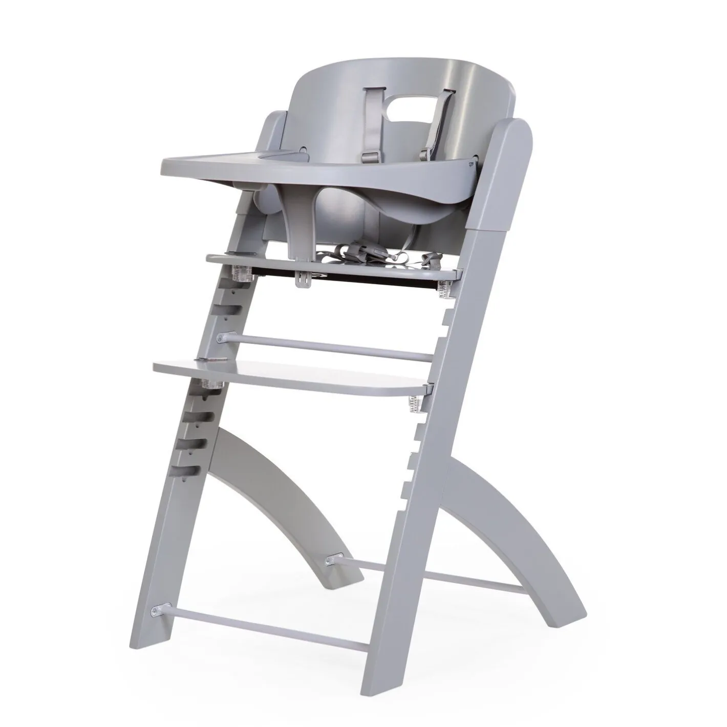 BÉABA Chaises Évolutives|Chaises En Bois<EVOSIT Chaise Evolutive + Tablette - Stone Grey