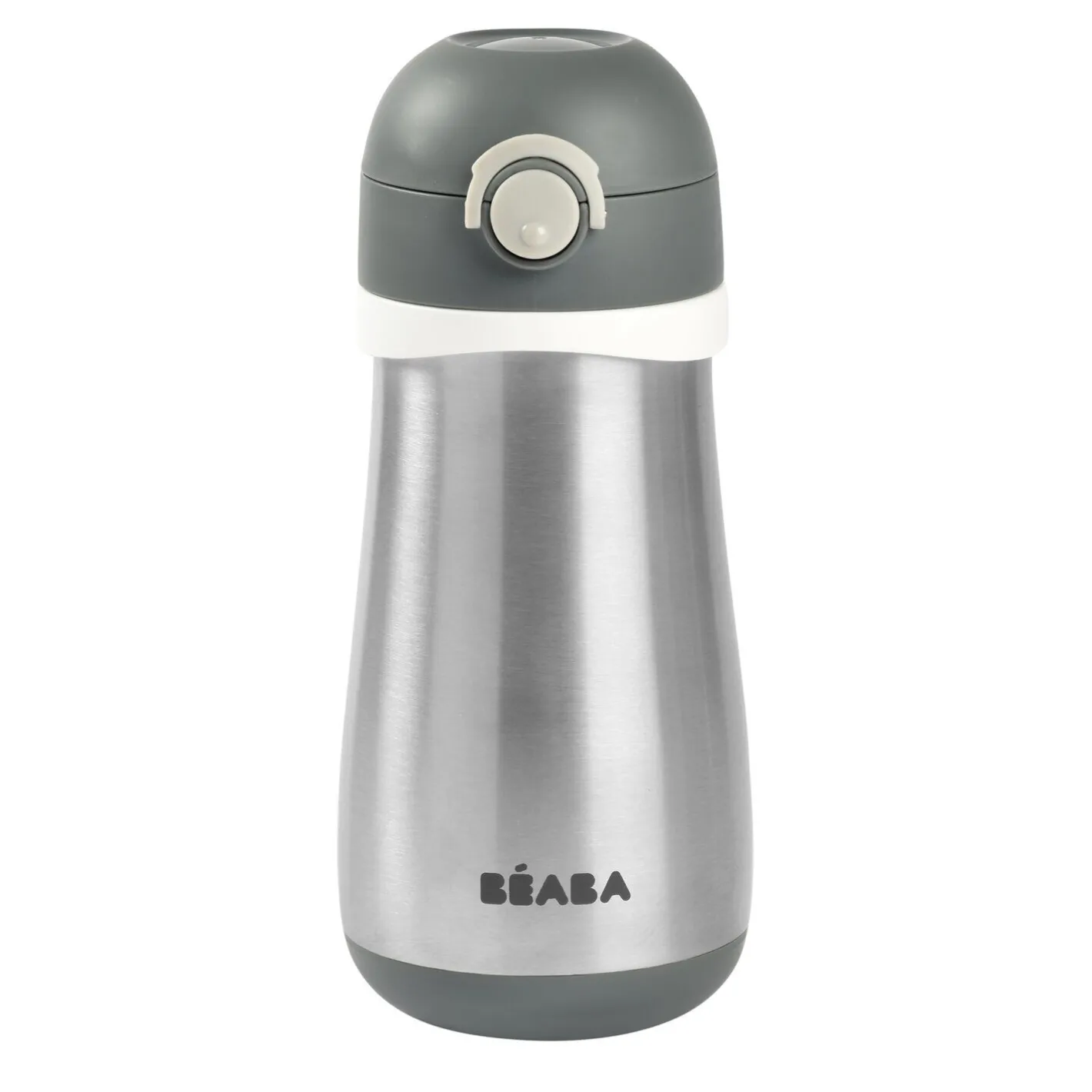 BÉABA Couverts Vaisselle Et Bavoirs|Biberons Et Accessoires<Gourde inox 350 ml Gris minéral