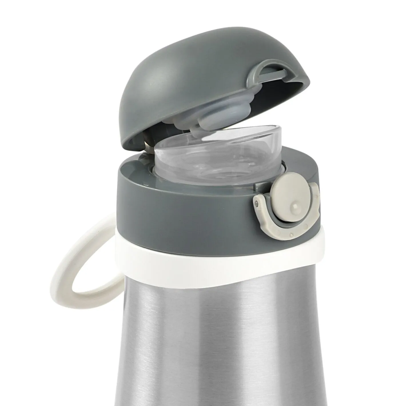 BÉABA Couverts Vaisselle Et Bavoirs|Biberons Et Accessoires<Gourde inox 350 ml Gris minéral