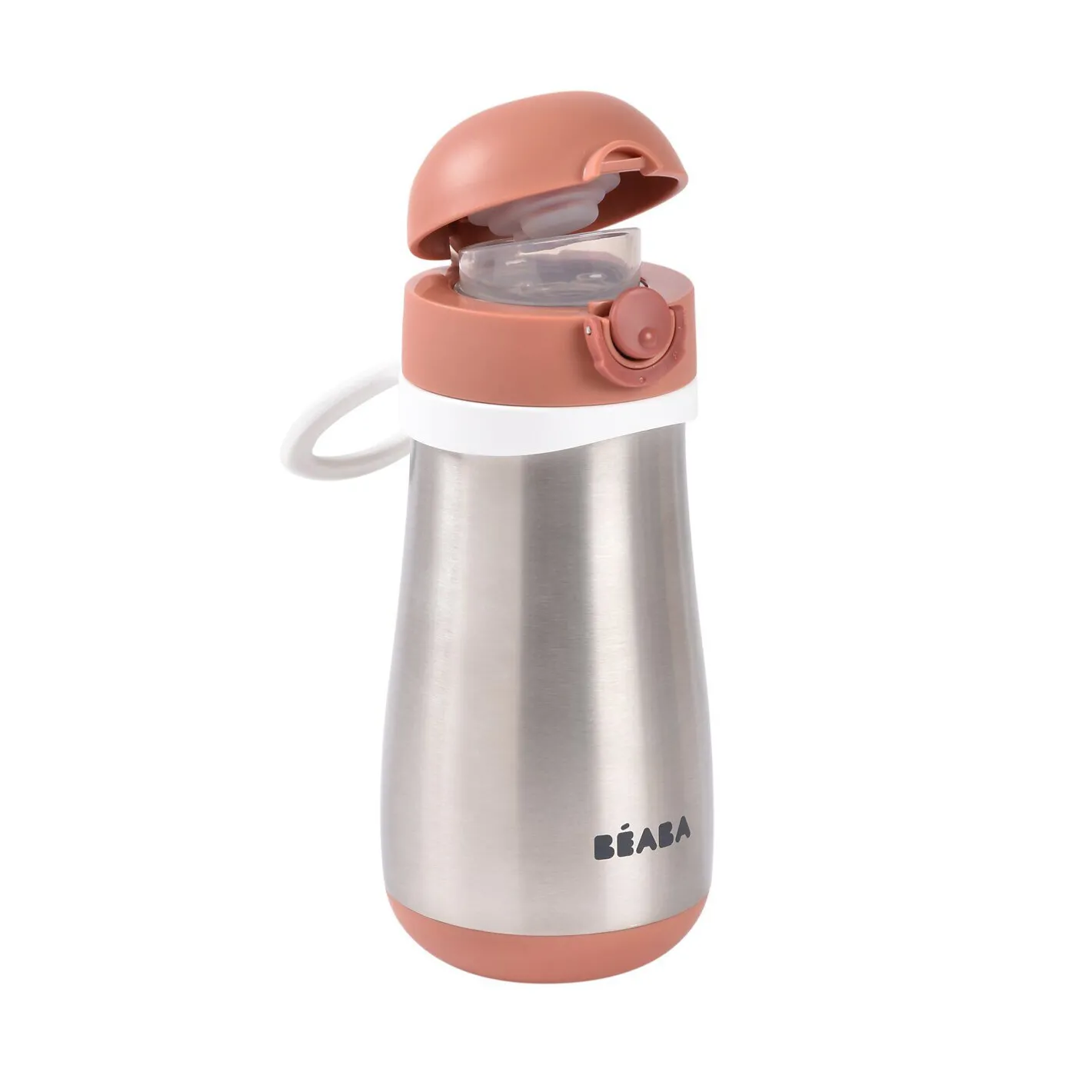 BÉABA Biberons Et Accessoires|Couverts Vaisselle Et Bavoirs<Gourde inox 350 ml Terracotta