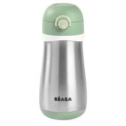 BÉABA Couverts Vaisselle Et Bavoirs|Biberons Et Accessoires<Gourde inox 350 ml Vert sauge
