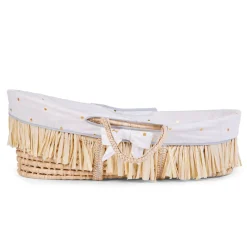 BÉABA Accessoires De Lit|Berceaux Et Couffins<Habillage Panier Moise - Jersey - Gold Dots