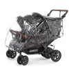 BÉABA Poussettes Et Accessoires<Housse de pluie Quadruple anthracite