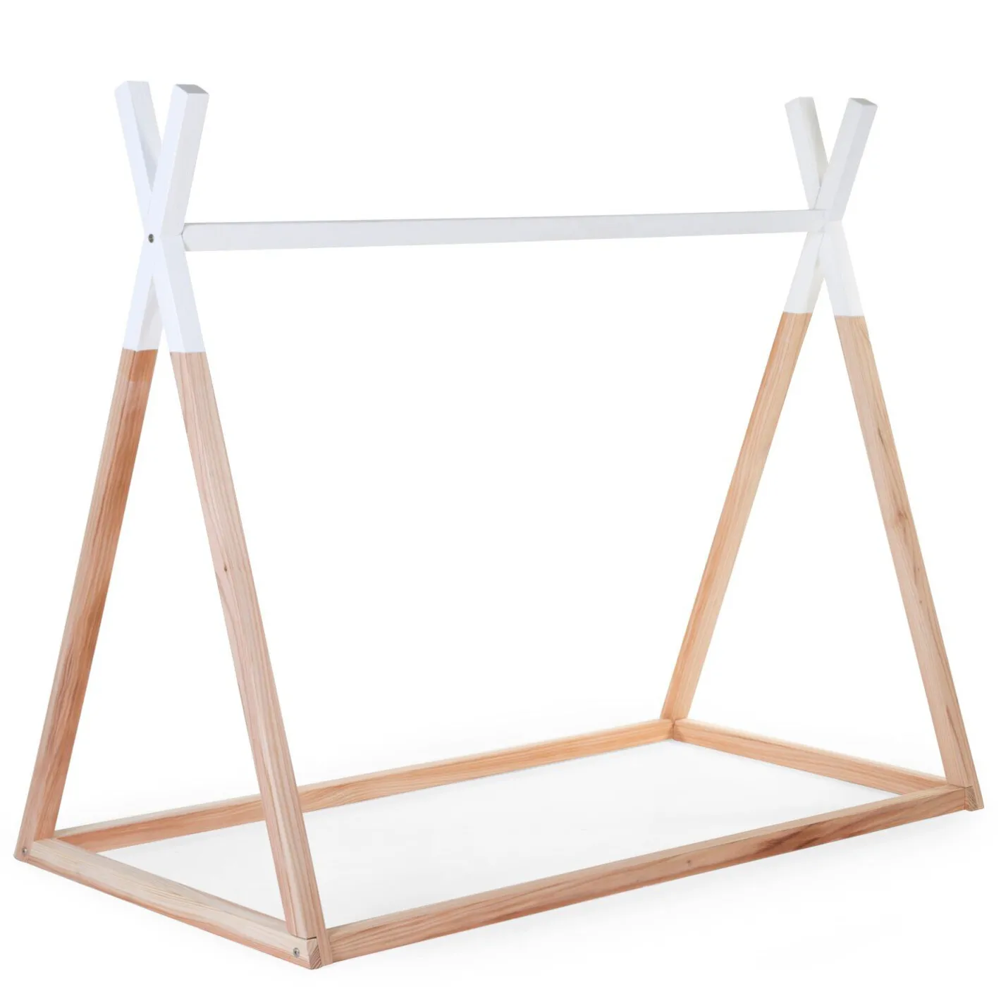 BÉABA Lits Tipi Et Cabanes<Lit Tipi - 70x140 Cm - Bois - Naturel Blanc