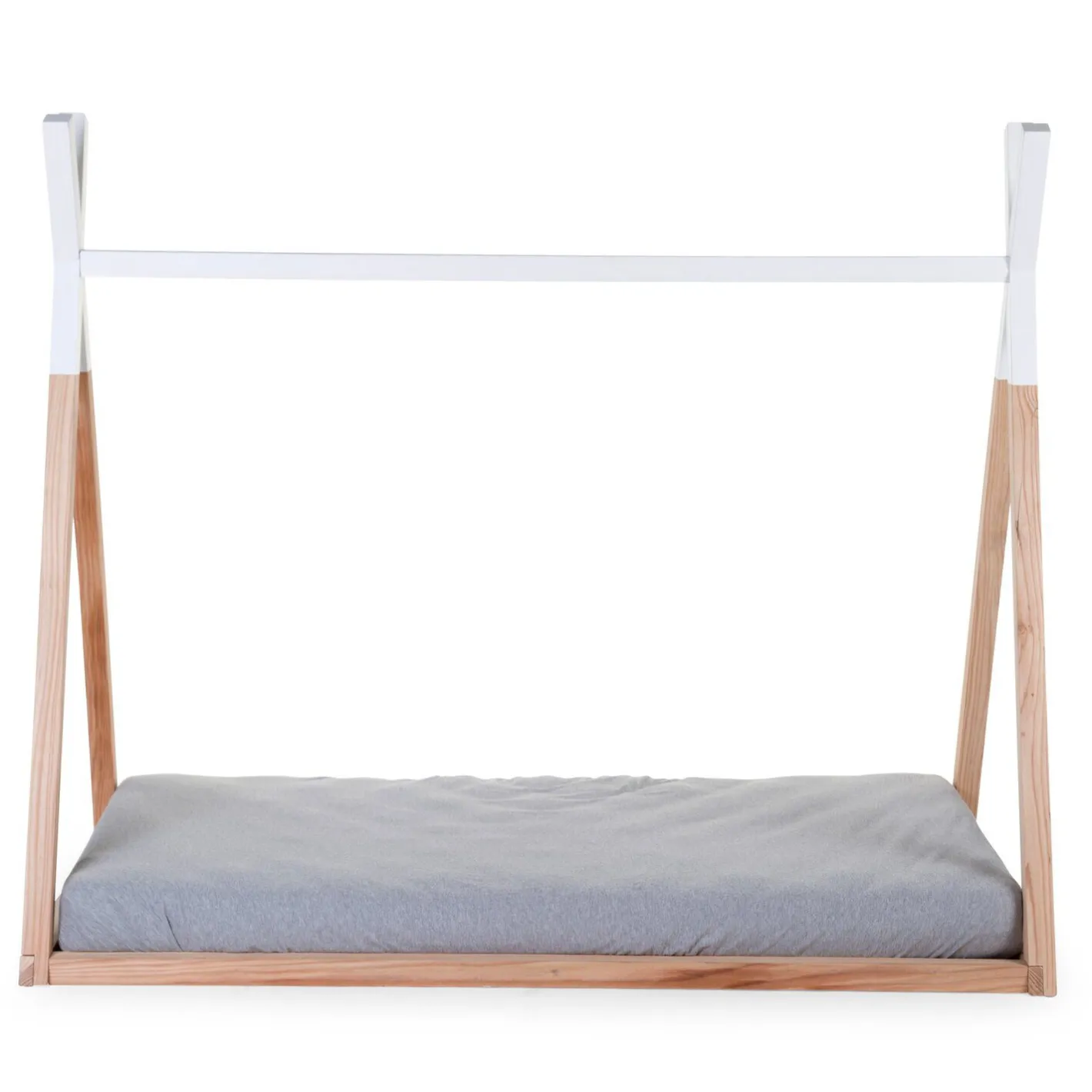 BÉABA Lits Tipi Et Cabanes<Lit Tipi - 70x140 Cm - Bois - Naturel Blanc