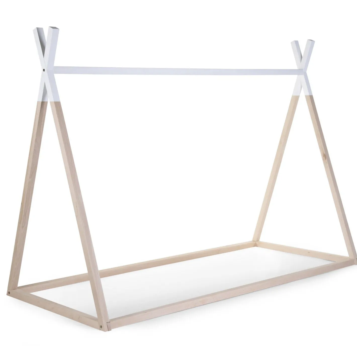 BÉABA Lits Tipi Et Cabanes<Lit Tipi Junior - 90x200 Cm - Bois - Naturel Blanc