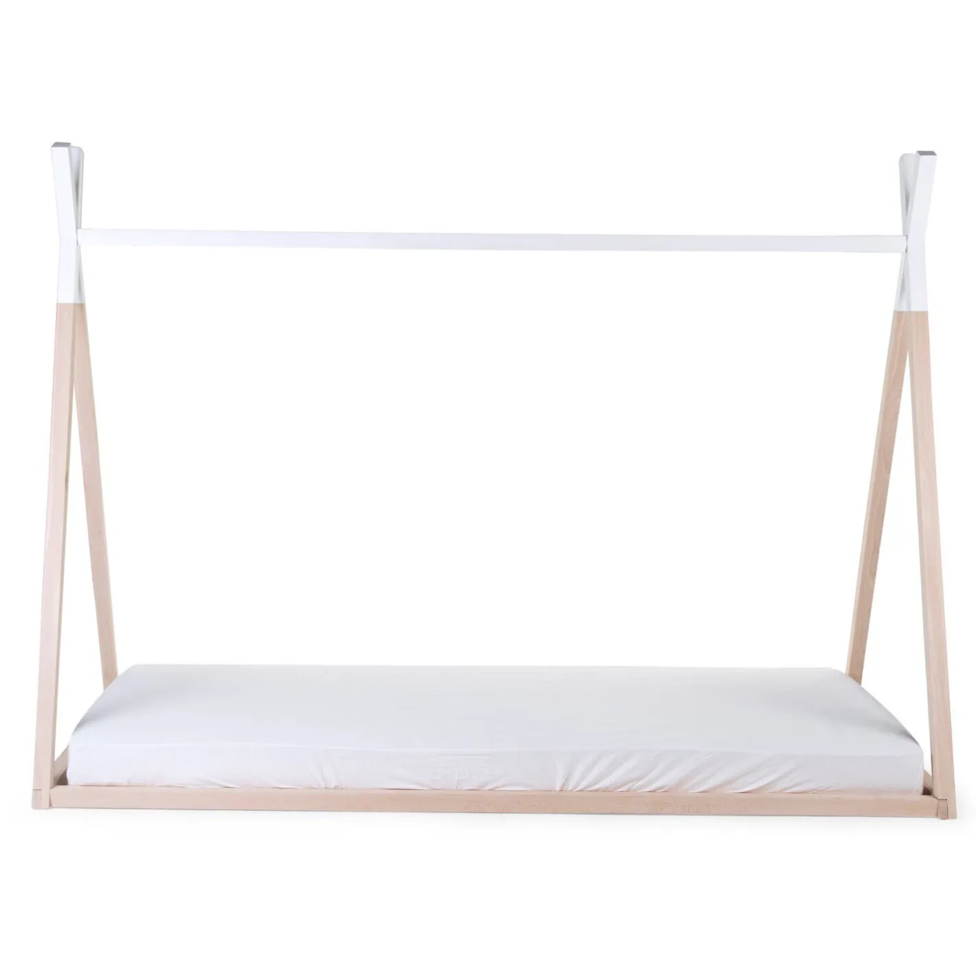 BÉABA Lits Tipi Et Cabanes<Lit Tipi Junior - 90x200 Cm - Bois - Naturel Blanc