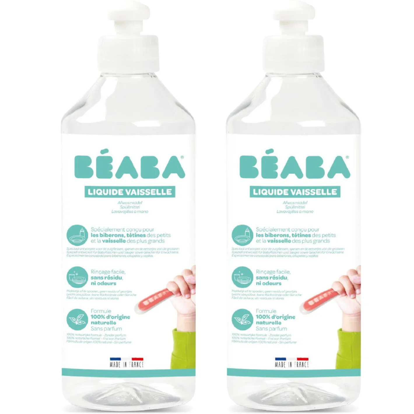 BÉABA Désinfectants Et Nettoyants<Lot 2 Liquides vaisselle 500 ml