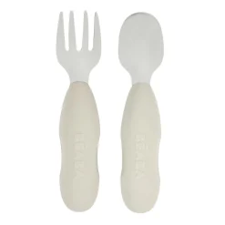 BÉABA Couverts Vaisselle Et Bavoirs<Lot 2 pré-couverts d'apprentissage Inox Gris velours