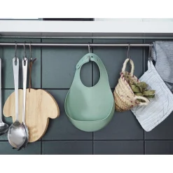 BÉABA Couverts Vaisselle Et Bavoirs<Lot de 2 bavoirs silicone Gris clair/Vert sauge