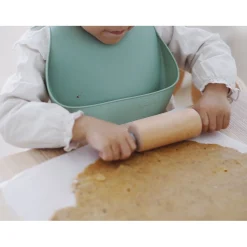 BÉABA Couverts Vaisselle Et Bavoirs<Lot de 2 bavoirs silicone Gris clair/Vert sauge