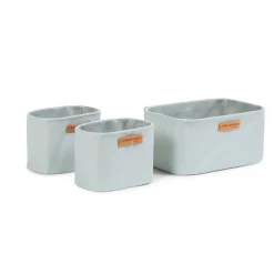 BÉABA Paniers De Rangement<Lot de 3 paniers de rangement suspendus Polyester gris